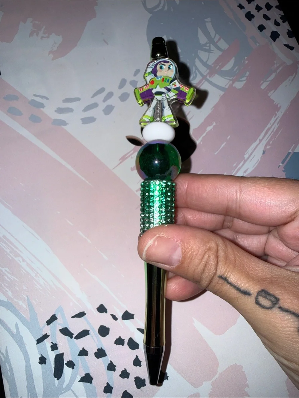 New Toy Story Buzz Lightyear Beaded Pen